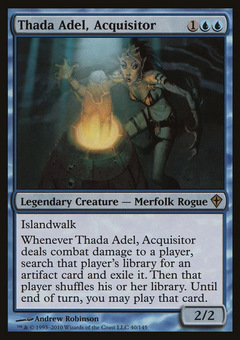 Thada Adel, Acquisitor